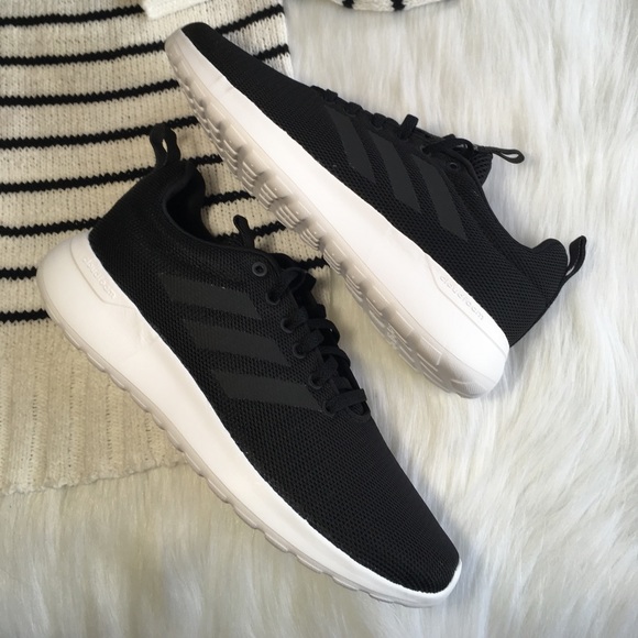 NWT Adidas Cloudfoam Sneakers Black Womens Shoes - Picture 7 of 8